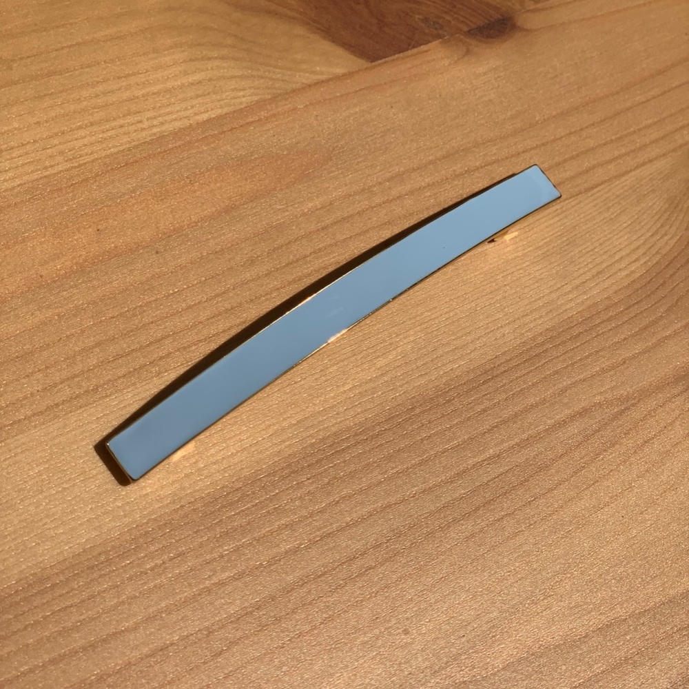 L. Erickson 'Atelier' Pastel Blue Enamel Barrette